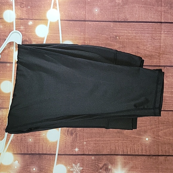 Pro Player Black Crop Work out Leggings with mesh size 3xl - Picture 11 of 11